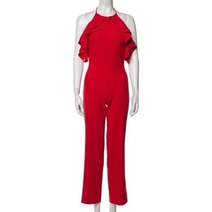 Intermix jumpsuit XS red worn twice